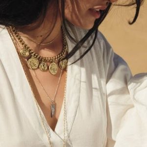 Stella & Dot Heritage Charm Necklace